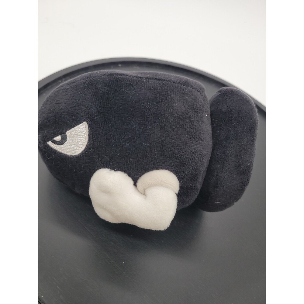 Mario Bros. Bullet Bill 6" Inches Wide Plush - Picture 2 of 6
